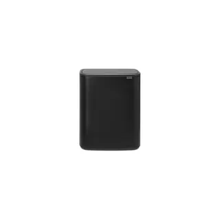 Poubelle de cuisine tri sélectif BRABANTIA Bo Touch Bin 2x30L Matt Black