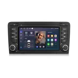 Autoradio connecté JUNSUN Pour AUDI A3 8P 2003-2012 2+64G Carplay