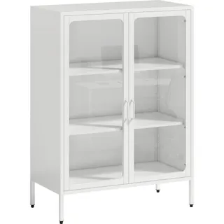 Armoire HELLOSHOP26 Armoire de bureau 80 x 40 x 110 cm étagè