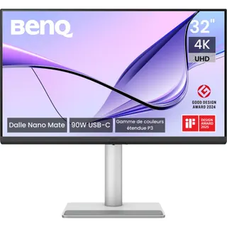 Ecran PC 4K BENQ MA320U 32'' Nano IPS UHD Nano mate HDR USB-C 90W