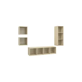 Meuble TV HELLOSHOP26 Ensemble de meubles armoire buffet TV té