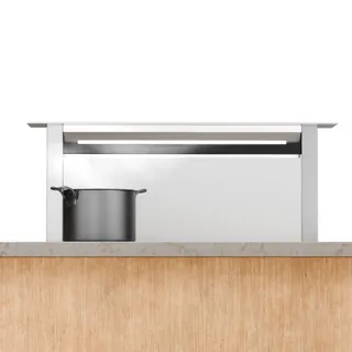 Hotte escamotable KLARSTEIN Royal Flush Eco 75cm 713,8m³/h A++ blanc