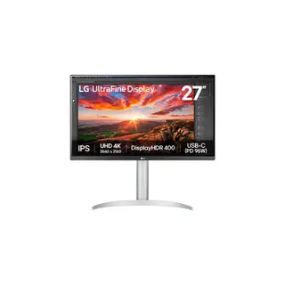 Ecran PC 4K LG 27UP850K-W UltraFine UHD 4K 27'' IPS HDR 400 USB-C 96W