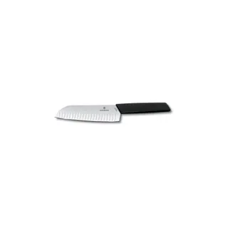 Couteau japonais VICTORINOX Santoku Swiss Modern 17cm Alveole noir