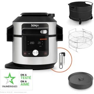 Multicuiseur NINJA Foodi Max OL750EU  gris/noir 7,5 L, 14 modes de cuisson dont air fryer
