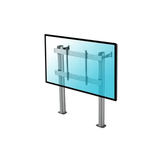 Pied TV KIMEX Support de Sol pour écran TV 70"-120"