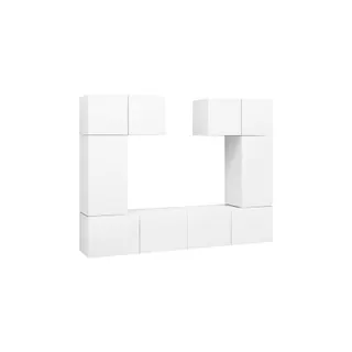 Meuble TV HELLOSHOP26 Ensemble de meubles armoire buffet TV té