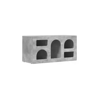 Meuble TV HELLOSHOP26 Meuble TV moderne avec rangement ouvert