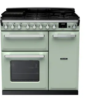 Piano de cuisson gaz FALCON ESTEL DELUXE TAB GAZ 90 CM VERT PASTEL C