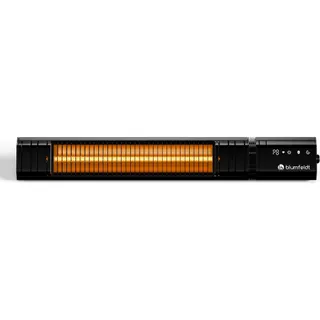 Chauffage électrique BLUMFELDT Gold Bar Slim 2000W 9 niveaux WiFi Noir