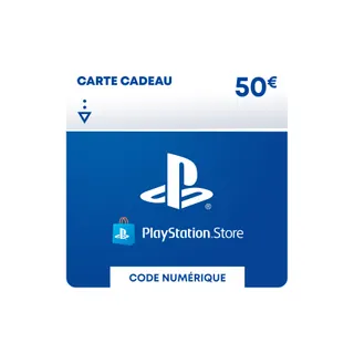 Carte cadeau SONY PSN Digital Code 50 Euros