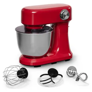 Robot pâtissier KLARSTEIN Bella Evo 1500W bol 5 litres 85 dB Rouge