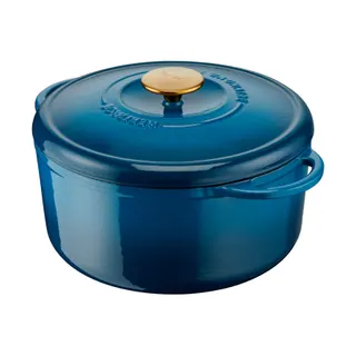 Cocotte TEFAL Fonte Pierre Gagnaire Heritage Bleu 29cm