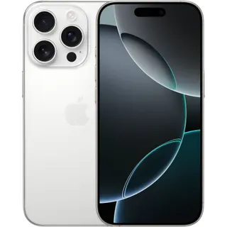 Smartphone APPLE iPhone 16 Pro Titane Blanc 128Go Reconditionné