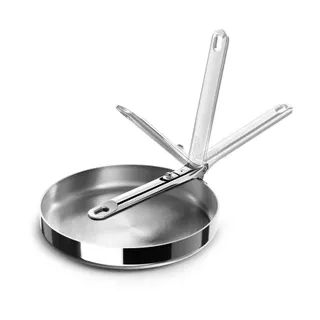Poêle JOSEPH JOSEPH Space 24cm avec poignée retractable inox