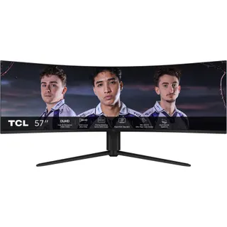 Ecran PC Gamer TCL 57R94 57" Incurvé 1000R DUHD 120Hz VA MiniLED HDR 1000 AMD FreeSync