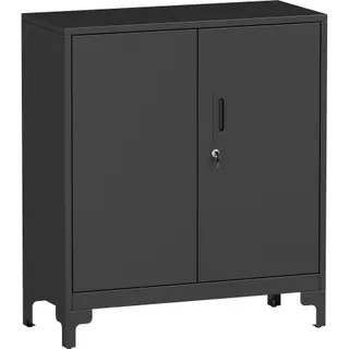 Armoire HELLOSHOP26 Armoire de bureau 80 x 35 x 91 cm portes