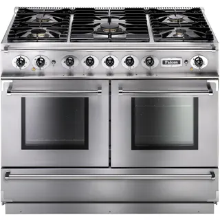 Piano de cuisson gaz FALCON PKR CONT MIXTE INOX CHROM GM