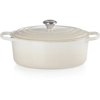 Cocotte LE CREUSET 31 cm meringue