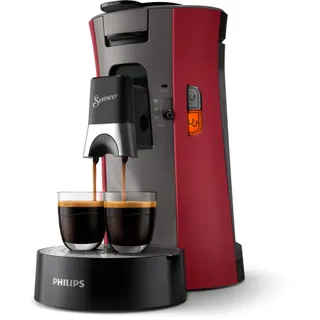 Senseo PHILIPS CSA240/91 Senseo machine à café Select Rouge