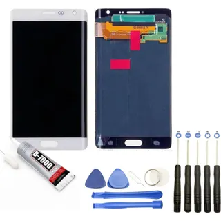 Ecran téléphone VISIODIRECT Vitre+LCD pour Samsung Galaxy Note4 Edge