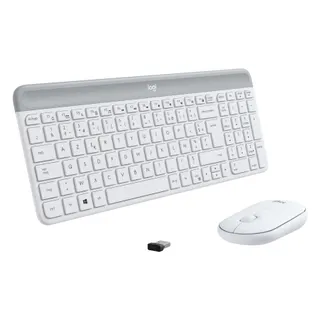 Clavier + Souris LOGITECH MK470 Blanc