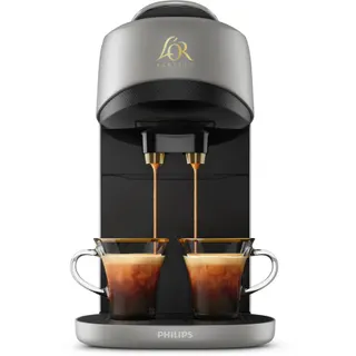Cafetière à dosette PHILIPS LM9512/20 L'Or Barista Absolu Grise - Cafés chauds ou glacés