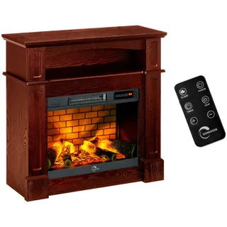 Cheminée électrique SANNOVER Sifora 2 000W 80,5 x 30 x 81 cm Bois