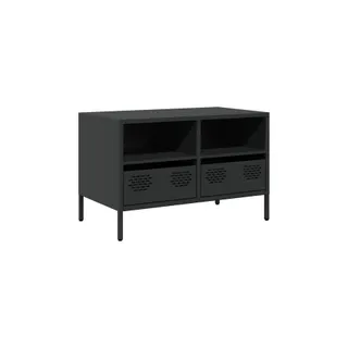 Meuble TV HELLOSHOP26 Meuble TV industriel avec 2 compartiment