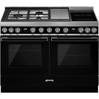 Piano de cuisson mixte SMEG CPF120IGMPBL