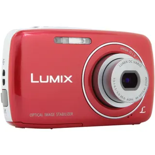 Appareil photo Compact PANASONIC Pack S3 Rouge (+étui) Reconditionné