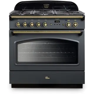 Piano de cuisson gaz FALCON CLASSIC FX  TAB GAZ 90 CM ARDOISE LAITON