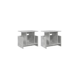 Meuble TV HELLOSHOP26 Lot de 2 meubles TV rectangulaires moder