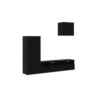 Meuble TV HELLOSHOP26 Meuble TV mural moderne 40.5 x 30 x 102