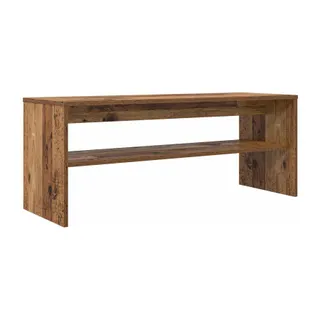 Meuble TV HELLOSHOP26 Meuble TV rectangulaire moderne rangemen