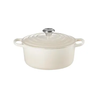Cocotte LE CREUSET 24 cm meringue