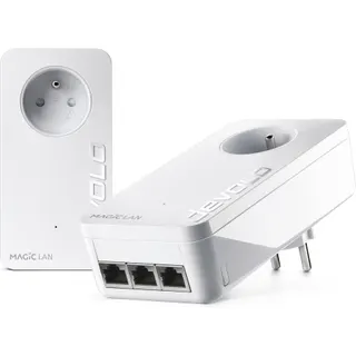 CPL Filaire DEVOLO Magic 2 LAN Triple 3RJ45 Starter kit