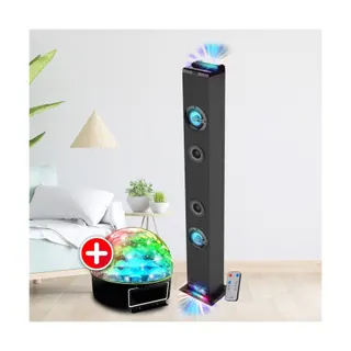 Enceinte Bluetooth INOVALLEY Tour de son INOVALLEY HP58BTH, Lumière L