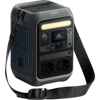 Batterie nomade ANKER SOLIX C300X AC avec sangle