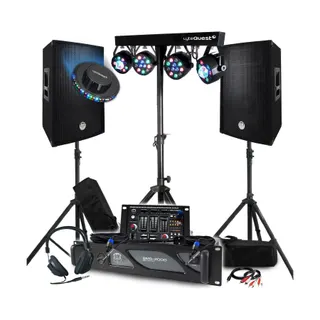 Pack sono BM SONIC Pack Sono 3200W Complet, Paire d'Enceint