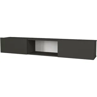 Meuble TV HELLOSHOP26 Meuble TV 180 x 31 x 29,5 cm anthracite