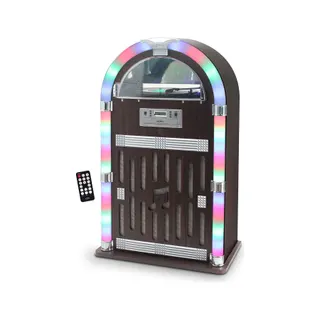 INOVALLEY Chaîne Hifi Jukebox Retro 60W avec tourn