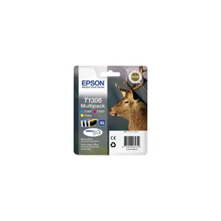 Cartouche d'encre EPSON T1306 (C/M/J) série cerf
