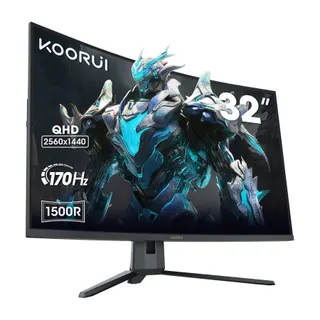 Ecran PC Gamer KOORUI G3221SC 32" Incurvé 1500R QHD 170Hz VA HDR10