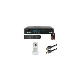 Décodeur satellite SERVIMAT Pack  Récepteur Satellite Full Hd + Cart