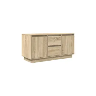 Meuble TV HELLOSHOP26 Meuble TV avec lumières LED 100 x 41 x 5