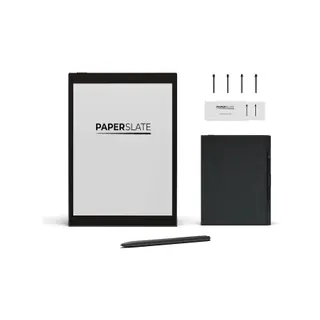 Bloc-notes numérique PAPERSLATE Pack Pro + Couverture Grise + 4 Mines
