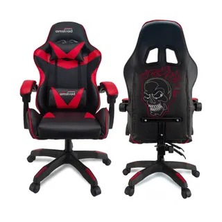 Chaise gaming AMSTRAD AMS-800-RED-SKRED Fauteuil / Cha