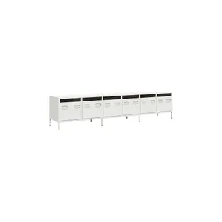 Meuble TV HELLOSHOP26 Meuble TV avec grand espace de rangement