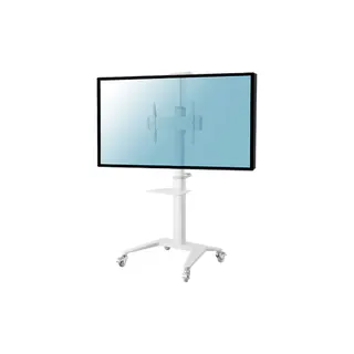 Support mural TV KIMEX Support sol pour écran 37"-70", Blanc